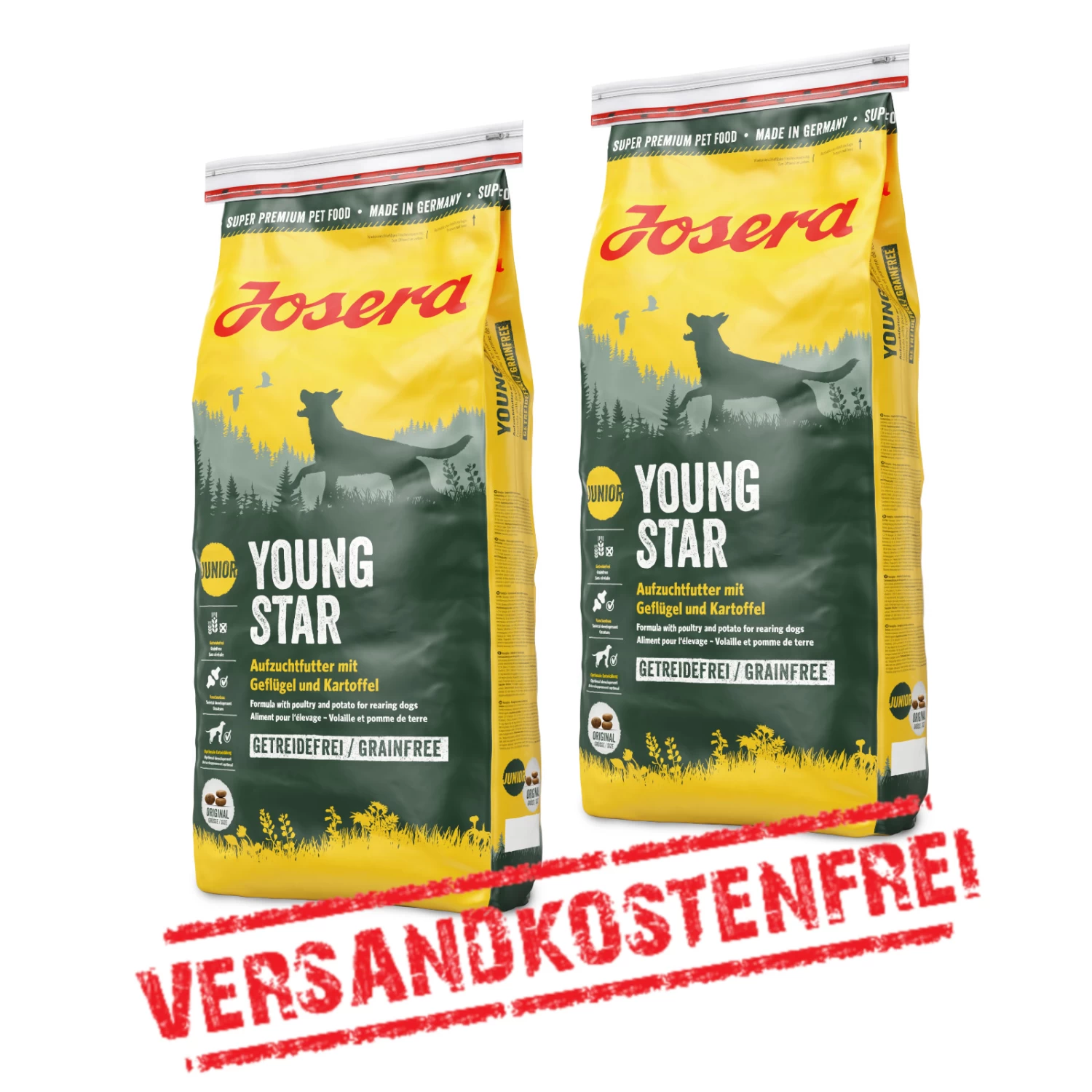 Josera YoungStar 2er-Pack 30kg