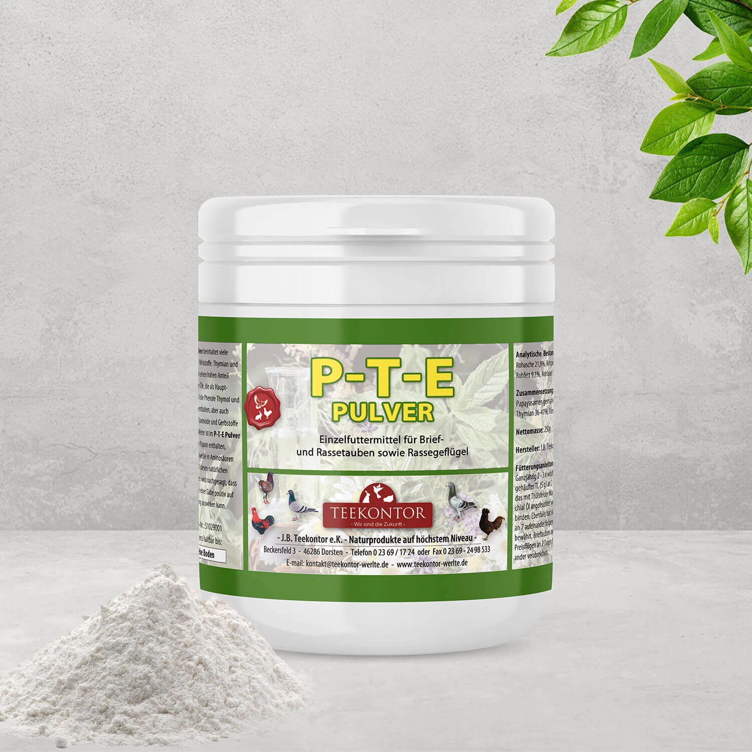 Teekontor P-T-E Pulver 250g