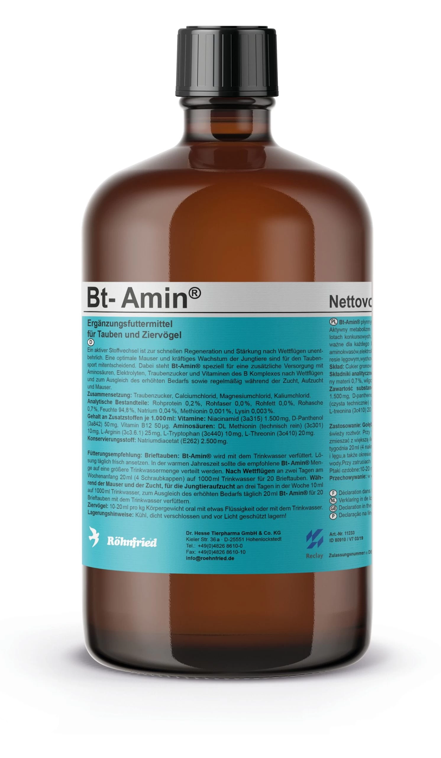 Röhnfried Bt-Amin 1000ml